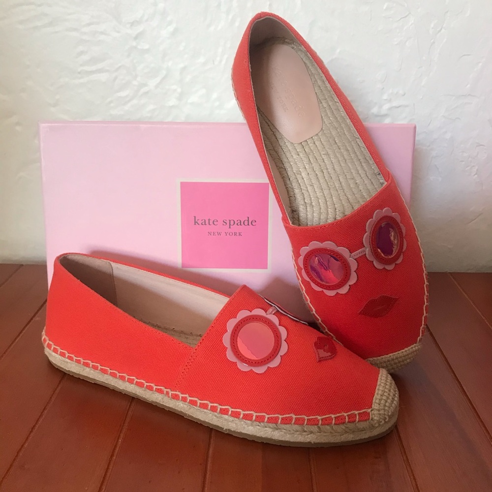 Grenada Glasses Espadrilles, 7.5, Tamarillo